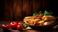 Delicious beef tamales, masa dough enveloping tender meat, steamed to perfection