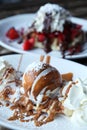 Delicious belgian waffles