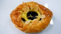 Delicious blueberry Danish pastry Royalty Free Stock Photo