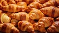 delicious buttery croissan food