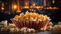 Delicious buttery snack for a movie night craving.