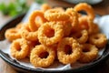 Delicious Calamari Fritti Royalty Free Stock Photo