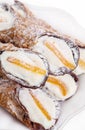 Delicious cannoli