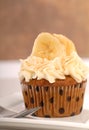 Delicious carrot cake cupcake Royalty Free Stock Photo