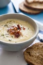 Delicious celeriac soup Royalty Free Stock Photo