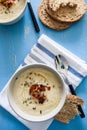 Delicious celeriac soup Royalty Free Stock Photo