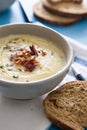 Delicious celeriac soup Royalty Free Stock Photo