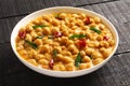 Delicious channa[chickpea]masala curry Royalty Free Stock Photo