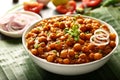 Delicious channa masala from Indian cuisine.