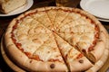 Delicious Cheese Pizza Captured by Food Photographer John Smith.AI Generated