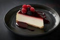 Delicious cheesecake with fresh berries