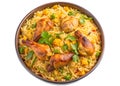 Delicious Chicken Biryani, Cut Out