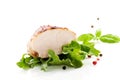 Delicious chicken breast fillet. Royalty Free Stock Photo