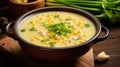 delicious chicken corn soup