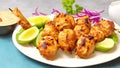Delicious Chicken Shashlik Ai Generated