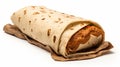 Delicious Chile Chicken Burrito - A Fusion Of Indian Pop Culture And Ottoman Art