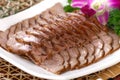 Delicious Chinese food cold dish- dried beef slice