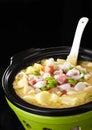 Delicious Chinese food, tofu soup Royalty Free Stock Photo