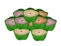 Delicious Chinese Sweetmeat in Counts Banana Leaf