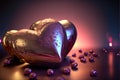 Delicious chocolate background, ultra realistic, Generative Ai