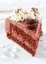 Delicious chocolate cake Royalty Free Stock Photo