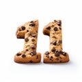 Delicious Chocolate Chip Cookie Number 1: A Sweet Twist On Numerals