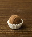 Delicious chocolate truffle