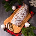 delicious Christmas poppy seeds Silesian style Royalty Free Stock Photo