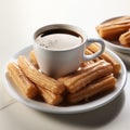 Delicious Churros And Coffee: A Perfect Pairing