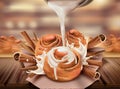 Delicious cinnamon rolls