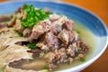 Delicious classic Cantonese dish, beef brisket in clear soup