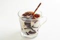 Coffee jelly with Milk