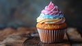 Delicious Colorful Cupcake