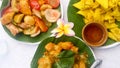 Thai Food in Thailand ,Picture of Delicious Thai Entree Royalty Free Stock Photo