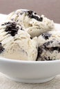 Delicious cookies and cream ice cream