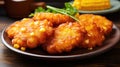 delicious corn fritters