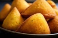 Delicious Coxinha snack. Generate Ai