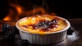 Delicious Creme Brulee With A Perfectly Caramelized Top Layer