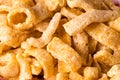 Delicious crispy pork rinds