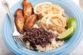 Delicious Cuban Dinner Royalty Free Stock Photo