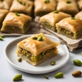 Delicious Delight: Pistachio Baklava Bliss\