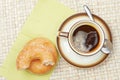 Delicious donuts with coffee Royalty Free Stock Photo