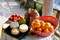 Delicious food, specialties of Calabria