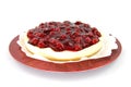 Delicious fresh cherry pie Royalty Free Stock Photo