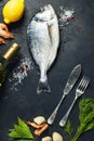 Delicious fresh fish Royalty Free Stock Photo