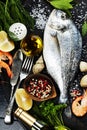 Delicious fresh fish Royalty Free Stock Photo