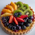 Delicious fresh fruit tart