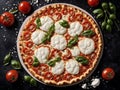 Delicious fresh Margherita Pizza