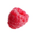 Delicious fresh ripe raspberry isolated Royalty Free Stock Photo