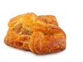 Delicious freshly baked pastry filled ruits Royalty Free Stock Photo